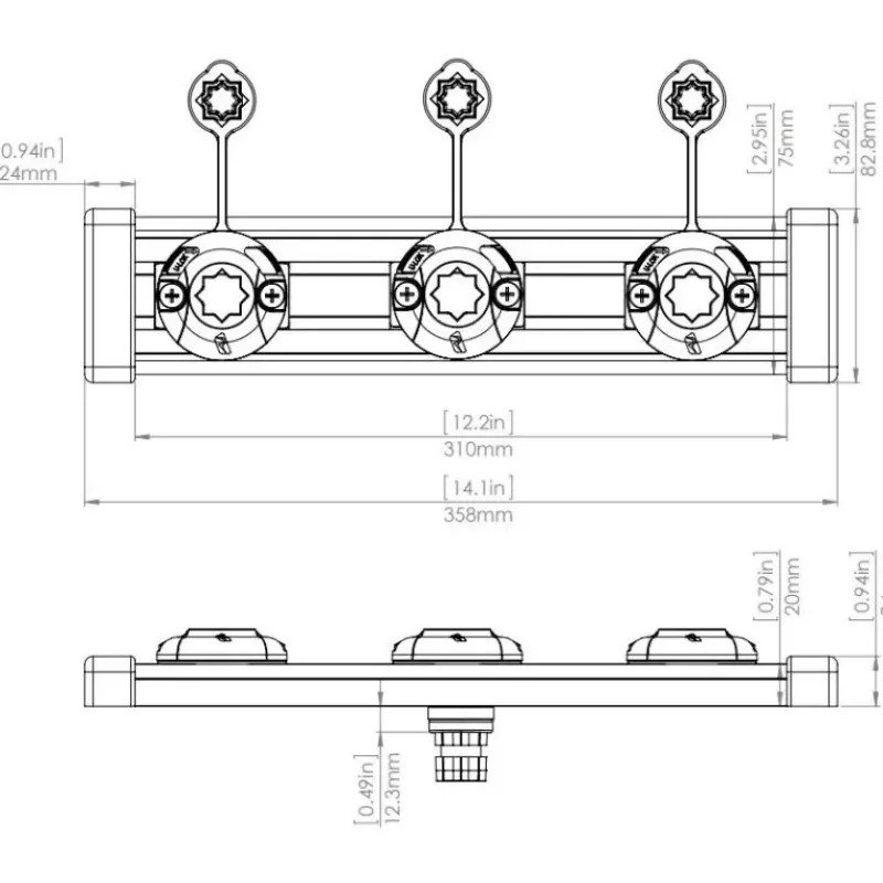 Trackport Dash 350*RAILBLAZA Clearance