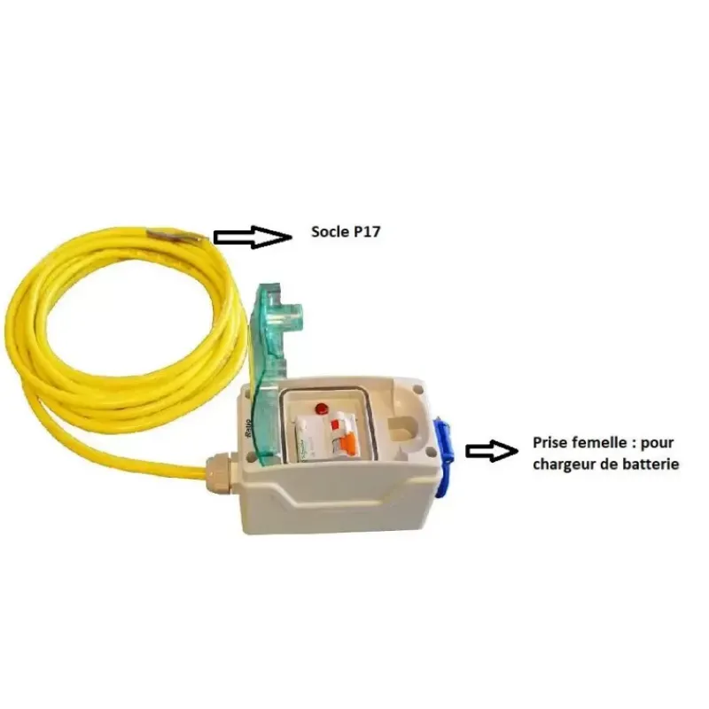 RATIO Boîtier de raccordement électrique 30 mA/16A Distribution & Protection·Protection, Coffret Et Disjoncteur Ac|Distribution & Protection·Coffret , Protection Et Disjoncteur Ac