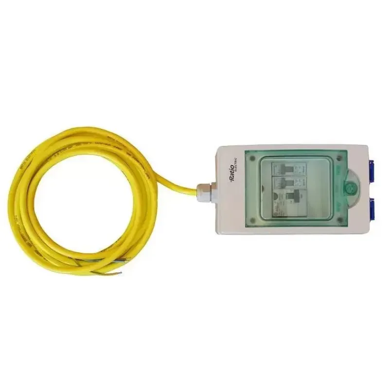 RATIO Boîtier de raccordement électrique 30 mA/16A Distribution & Protection·Protection, Coffret Et Disjoncteur Ac|Distribution & Protection·Coffret , Protection Et Disjoncteur Ac