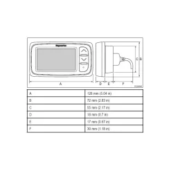 Hot i40 Bidata Instruments De Navigation·Afficheur & Centrale Navigation