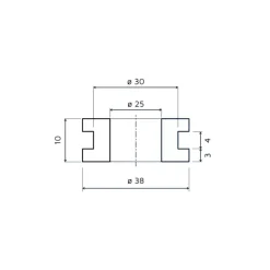 REICH Joint pour réservoir tuyau ø 28 mm*REICH Water Solutions