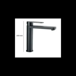 Best REICH Linnea L Noir mat Robinetterie·Mitigeur|Robinetterie·Mitigeurs