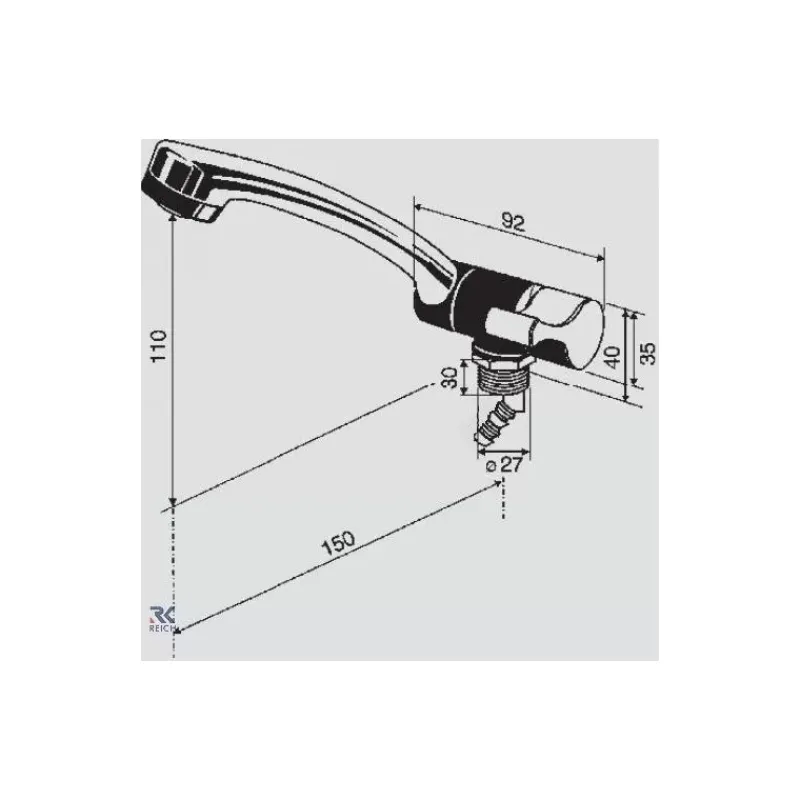 REICH Robinet mitigeur + contacteur*REICH Water Solutions Best