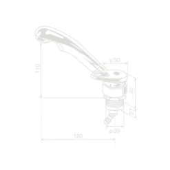 Discount REICH Robinet mitigeur Twist | UniQuick 12 mm Robinetterie·Mitigeur