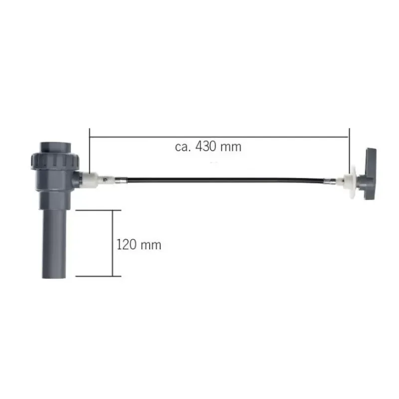 Clearance REICH Système vidange réservoir vertical 1"1/4 Plomberie·Vanne