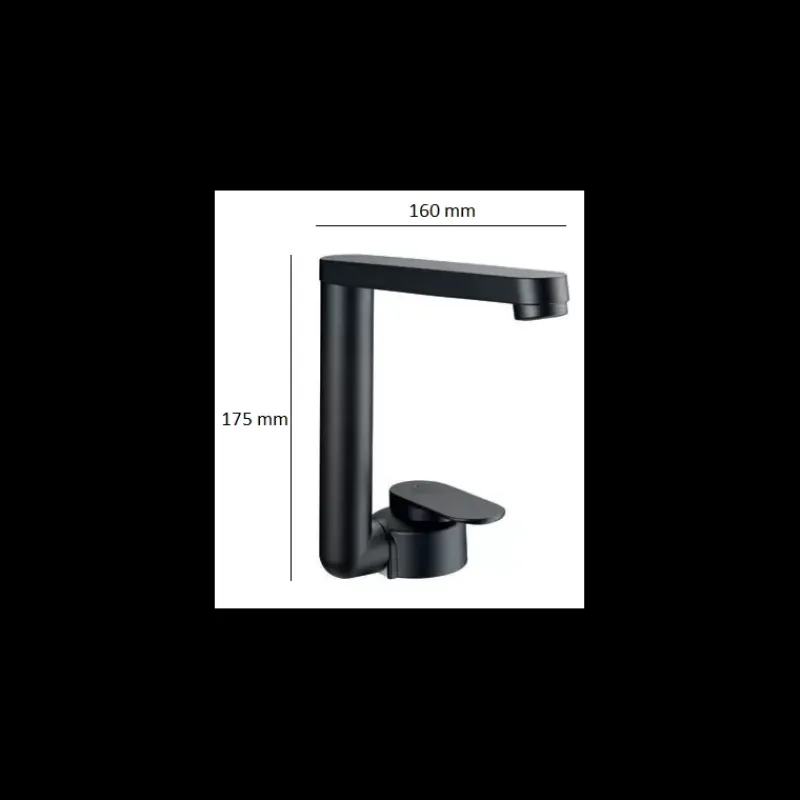 REICH Twister Noir mat*REICH Water Solutions Clearance