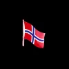 Hot Autocollant drapeau Norvège Signalisation