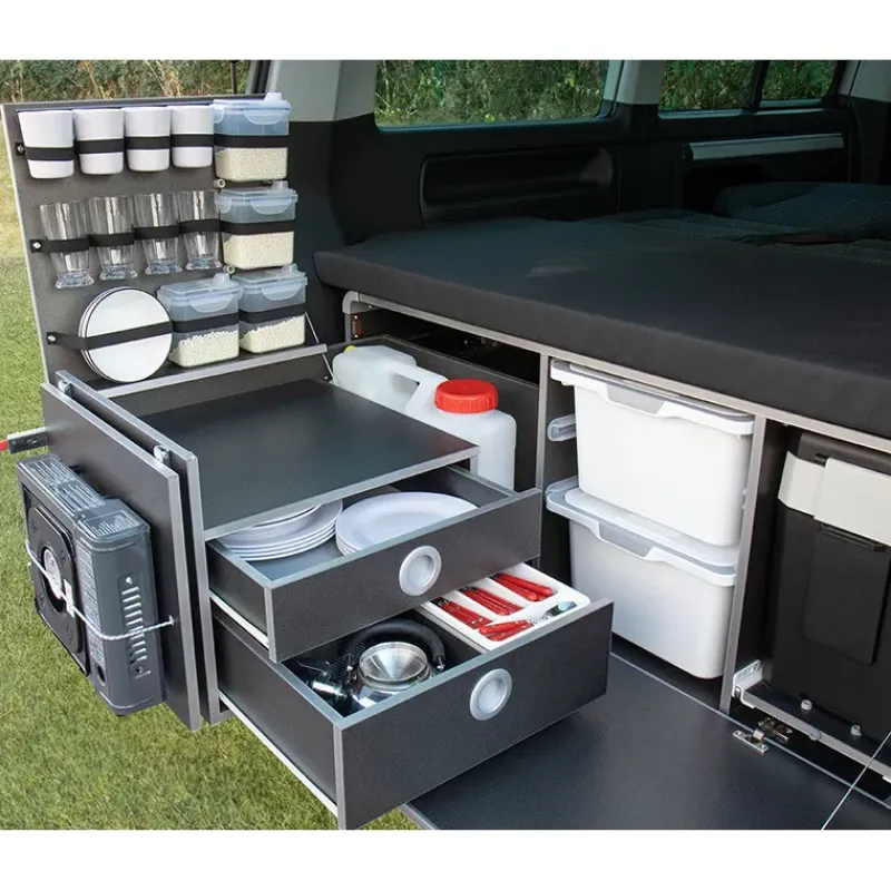 Online CampingBox L-CM T5/T6 Vw T5 / T6|Kit Aménagement·Malle Arrière Van Et Fourgon