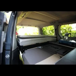 Hot Lit pliable avec sommier | VW Multivan Couchage·Lit Arrière