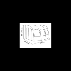 REIMO Marina Air High 390*Reimo Tent Technology Outlet