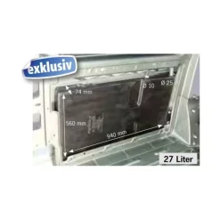 Hot Réservoir 27 L VW T5/T6 Vw T5 / T6|Wc & Sanitaires·Réservoir Eaux Usées