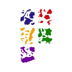Set d'autocollants carte Europe à coller*Reimo New