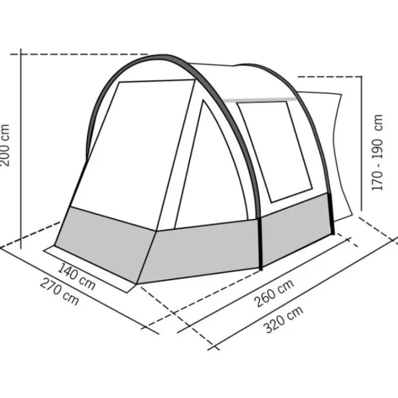 REIMO Tour Compact 2*Reimo Tent Technology Best
