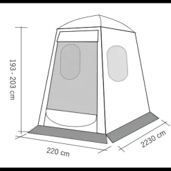 Best REIMO Van Upgrade Premium Auvent & Sas·Sas Arrière Fourgon Aménagé