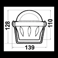 Compas Artica 2''3/4 sur étrier*Riviera Discount