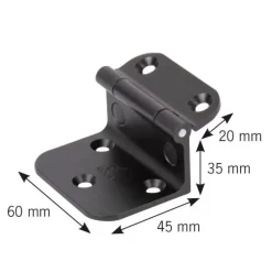 Charnière aluminium à angle*ROCA Hot
