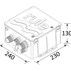 Clearance RULE Collecteur eaux usées 55 L/min Groupes D'Eau & Pompe·Pompe Automatique|Groupe D'Eau & Pompe·Pompe Automatique