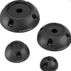 Outlet Passe câble noir DS16-P-BLK Distribution & Protection·Passe-Toit Pour Câble|Distribution & Protection·Passe-Câble Étanche