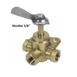 Vanne 3 voies NPT Circuit Carburant·Tuyau, Vanne, Évent & Raccord Connexion