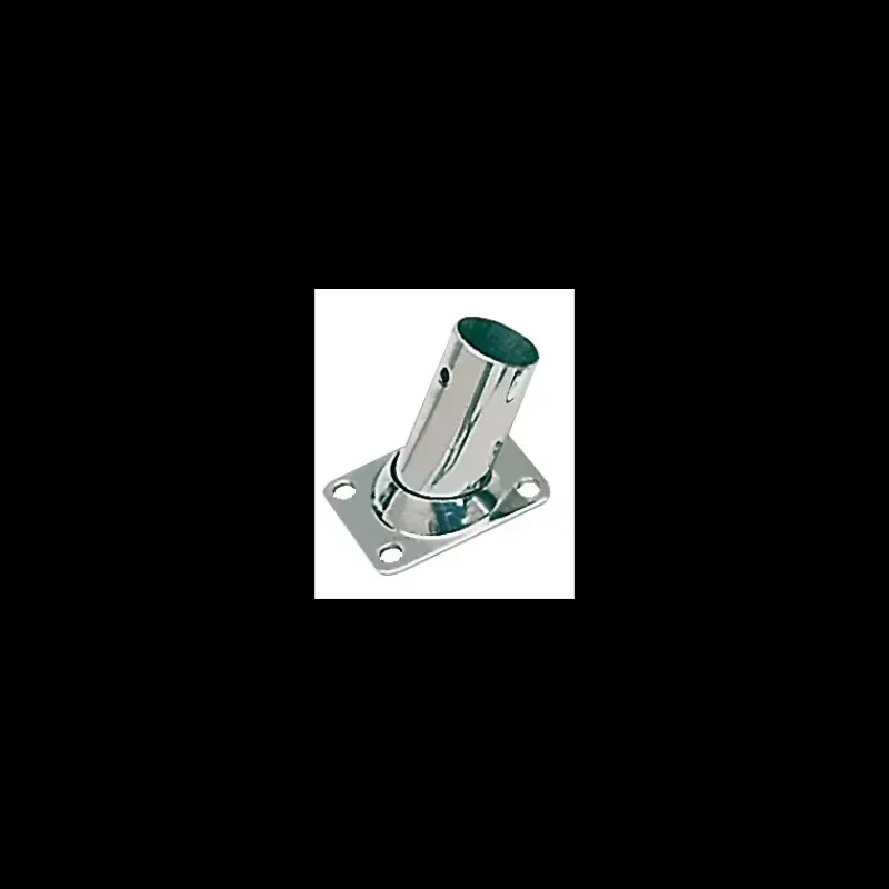 Sale Base balcon rectangulaire Ø25 mm Accastillage De Pont·Chandelier, Balcon, Accessoire Et Pied De Chandelier