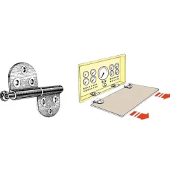 Clearance Charnière dégondable laiton Ameublement & Quincaillerie Intérieure·Charnière De Porte & Meuble|Quincaillerie Marine·Charnière De Coffre, Porte & Meuble