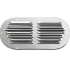 Grille aération inox oblongue 34 cm² | 233 x 116 mm*Seaworld