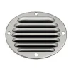 Outlet Grille inox Slim ovale 15 cm² | 116 x 127 mm Grille & Aération·Grille D'Aération|Hublot & Aération·Grille D'Aération