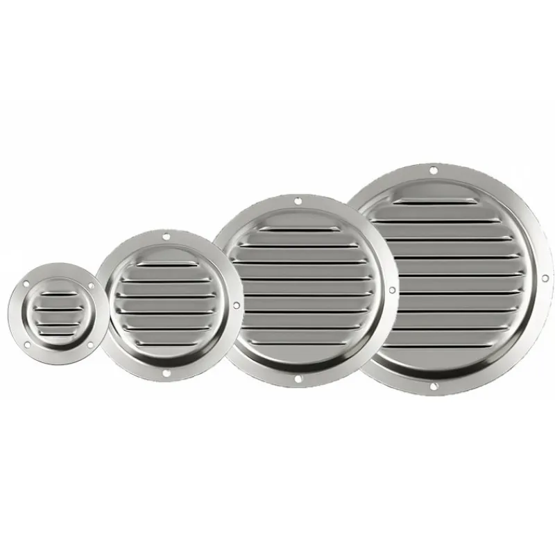 Grilles rondes inox 2 à 20 cm² | avec moustiquaire*Seaworld Sale