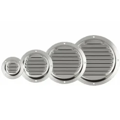 Outlet Grilles rondes inox 3 à 29 cm² | sans moustiquaire Grille & Aération·Grille D'Aération|Hublot & Aération·Grille D'Aération