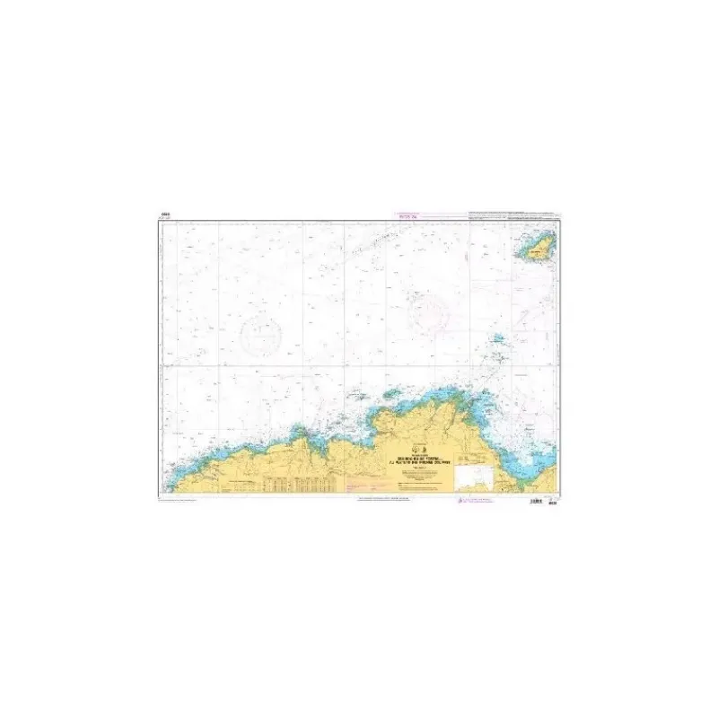 Sale Carte 6930L Pliée Pavillon, Librairie & Cartographie·Carte Shom France Bretagne
