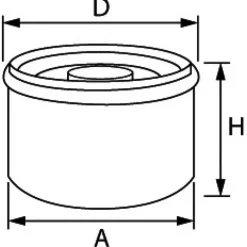 Online Filtre à huile 18-7903 | SUZUKI et JOHNSON| HB Entretien Moteur·Filtre À Huile