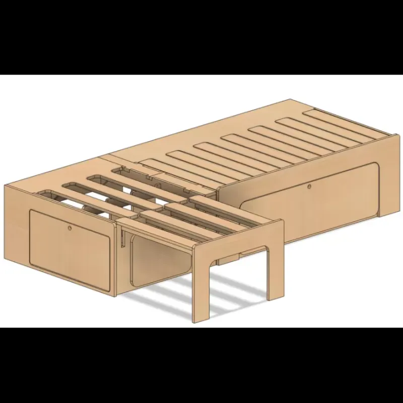 Discount Grand Lit Peigne - B130 Ameublement & Quincaillerie Intérieure·Meuble Bois Individuel|Literie Et Conception De Lit·Lit Peigne