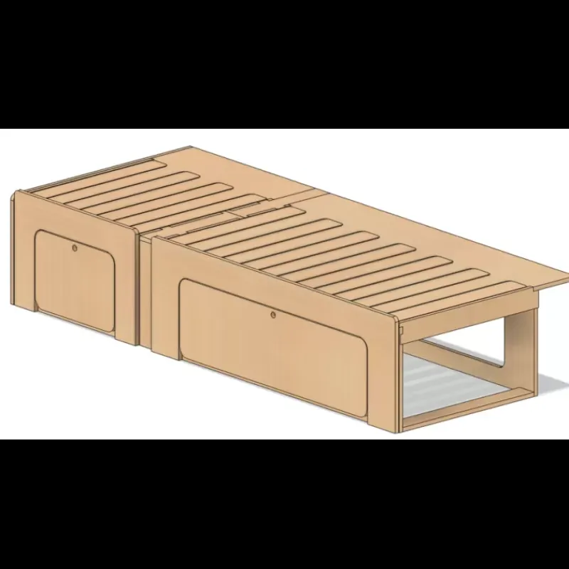 Discount Grand Lit Peigne - B130 Ameublement & Quincaillerie Intérieure·Meuble Bois Individuel|Literie Et Conception De Lit·Lit Peigne