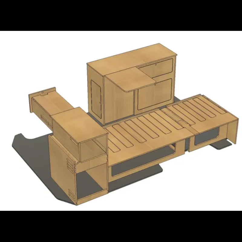 Kit meuble Drifter | Jumpy/expert 3*Simple Vans Hot