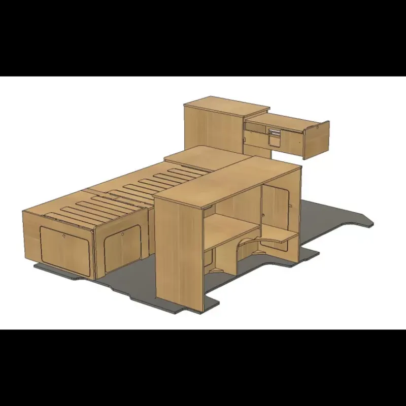 Kit Meuble Drifter | Trafic 3*Simple Vans Best