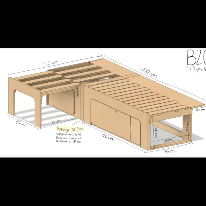 Clearance Kit meuble Roamer | Universel Kit Aménagement·Kit Fixe Universel