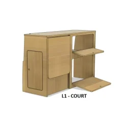 Best Meuble latéral + table | VW T5/T6 Vw T5 / T6|Ameublement & Quincaillerie Intérieure·Meuble Bois Individuel