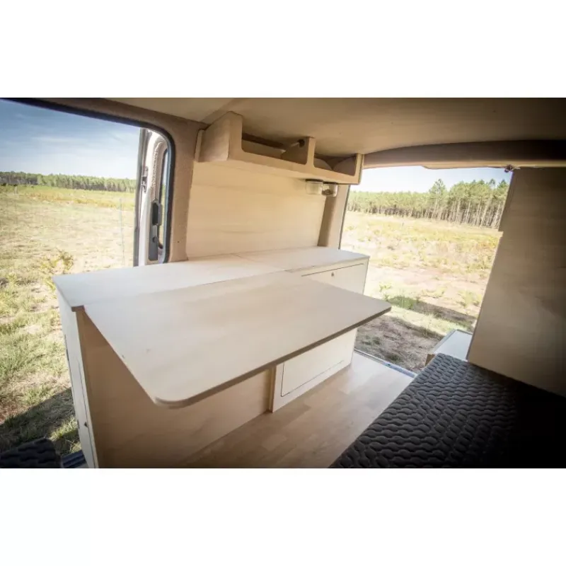 Meuble latéral XL avec table | Trafic 3*Simple Vans New