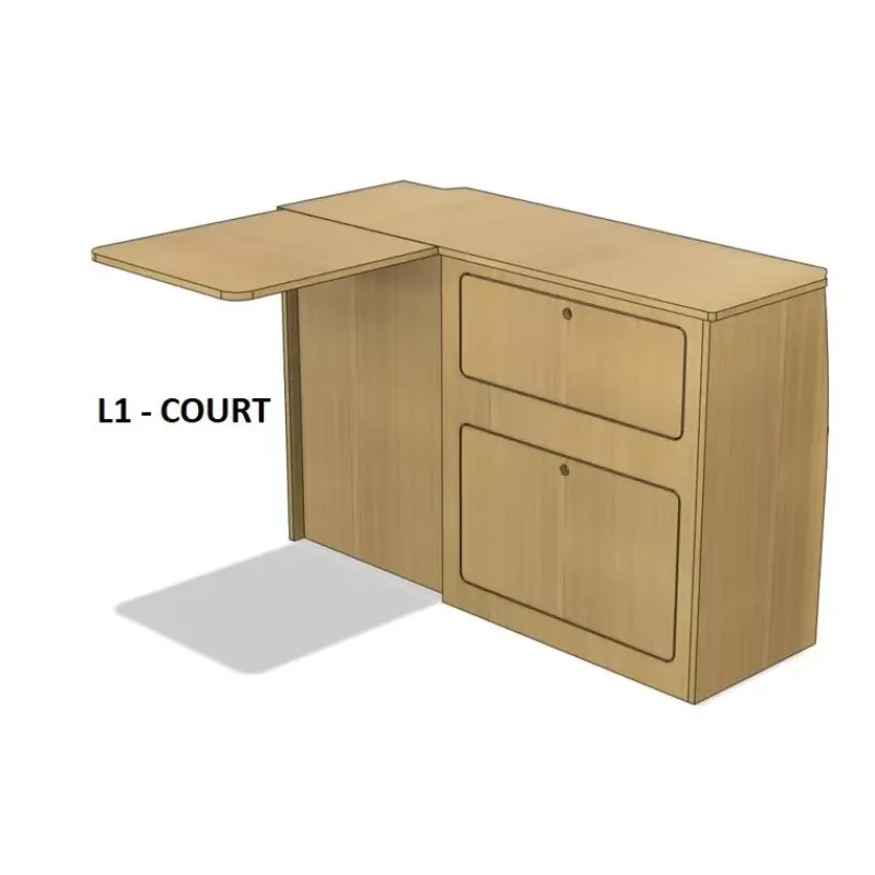 Outlet Meuble latéral + table | Universel Ford Transit|Mercedes Vito / Viano