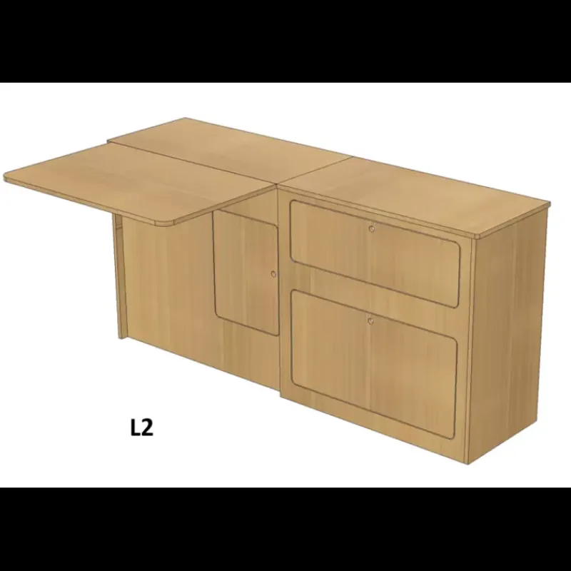 Outlet Meuble latéral + table | Universel Ford Transit|Mercedes Vito / Viano