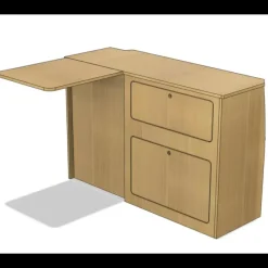 Meuble latéral + table | Trafic 3*Simple Vans