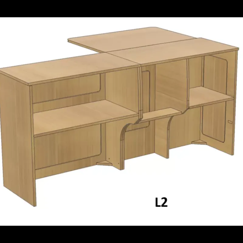 Meuble latéral + table | Trafic 3*Simple Vans