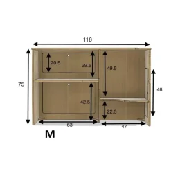 Best Meuble latéral + table | Jumpy/Expert 3 Citroën Jumpy / Peugeot Expert / Toyota Proace|Ameublement & Quincaillerie Intérieure·Meuble Bois Individuel