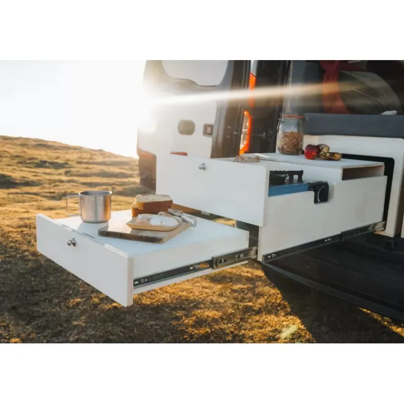 Tiroir Cuisine arrière - D8 Ameublement & Quincaillerie Intérieure·Meuble Bois Individuel