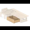Hot Tiroirs latéraux Ameublement & Quincaillerie Intérieure·Meuble Bois Individuel