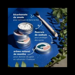 SLOÉ Dentifrice solide en pastilles | menthe*SLOE Hot