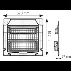 Habillage de porte arrière | Ducato X290*Soltherm New