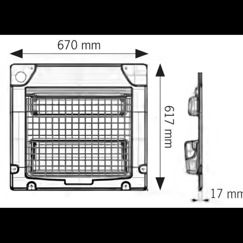 Habillage de porte arrière | Ducato X290*Soltherm New