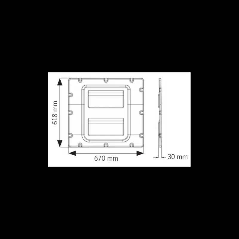 Hot Habillage de porte arrière filets | Ducato X290 Fiat Ducato / Boxer / Jumper|Rangement·Support & Rangement Multifonctions