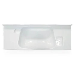 New Lavabo PST à tablettes | 820 x 300 mm Evier, Lavabo & Receveur·Lavabo De Salle De Bain|Lavabo, Évier & Receveur·Lavabos Pour Salle De Bain